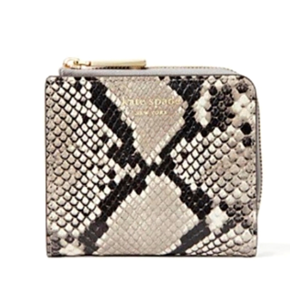 Kate spade small zip bifold wallet
